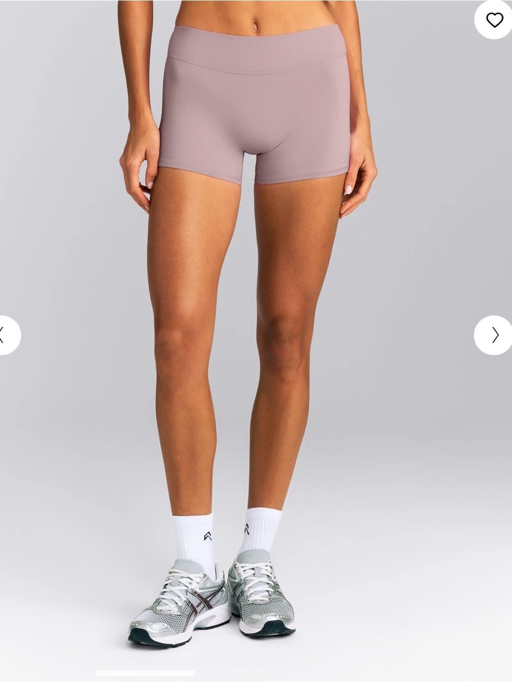 Oner Active Softmotion Mid Rise Micro Shorts (dusty purple)